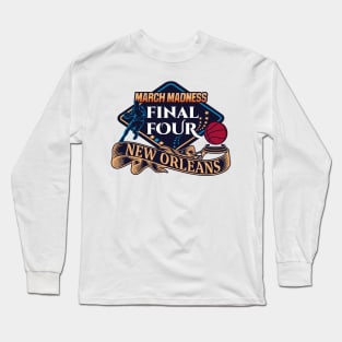 MARCH MADNESS FINAL STYLE | HI-RES ART PRINTS Long Sleeve T-Shirt